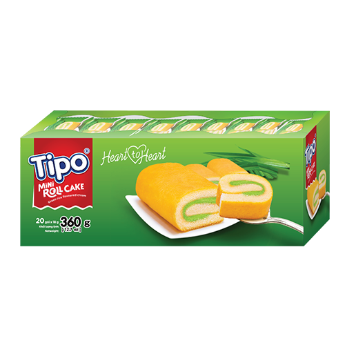 Bánh Tipo 360g(bông lan cuộn)
