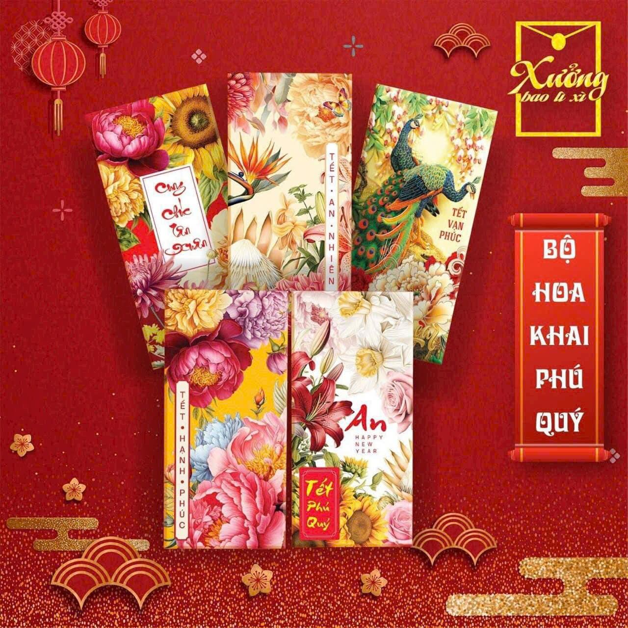 combo 50 bao lì xì tết ( ngẩu nhiên)
