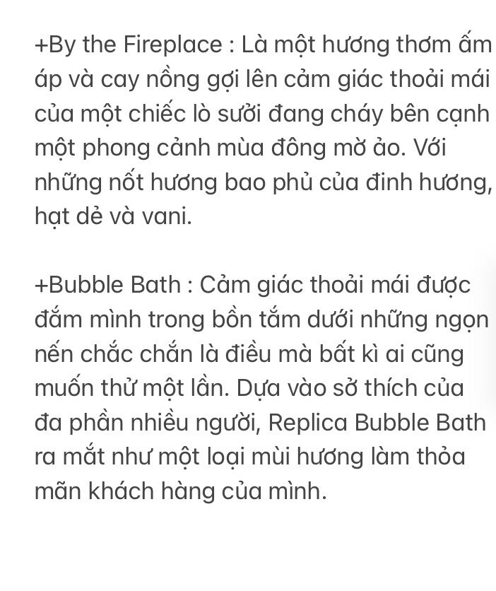 [Bill Canada] Set Nước Hoa Replica Mini 7ml đủ mùi (có tách set)