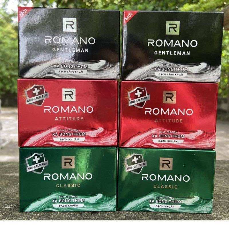 Xà Phòng Tắm ROMANO Bánh 90g