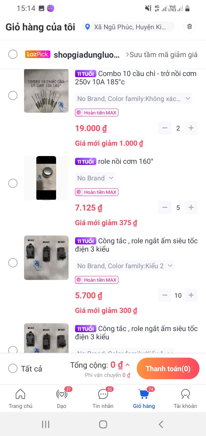 Combo 67 sản phẩm của chị lan