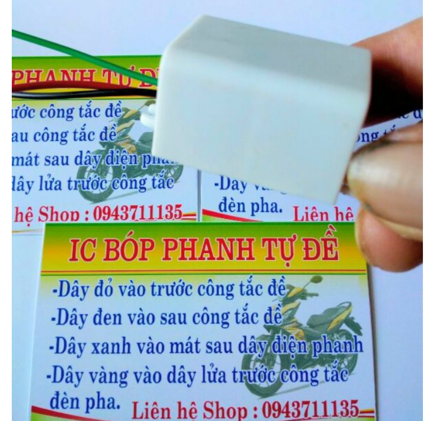 MẠCH BÓP PHANH XE TỰ ĐỘNG ĐỀ MÁY NỔ XE MÁY HÀNG CHUẨN