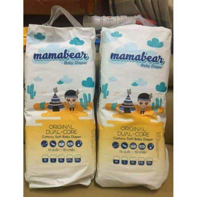 Combo 100 tã quần mama bear / m100/l100/xl100/xxl100/xxxl100