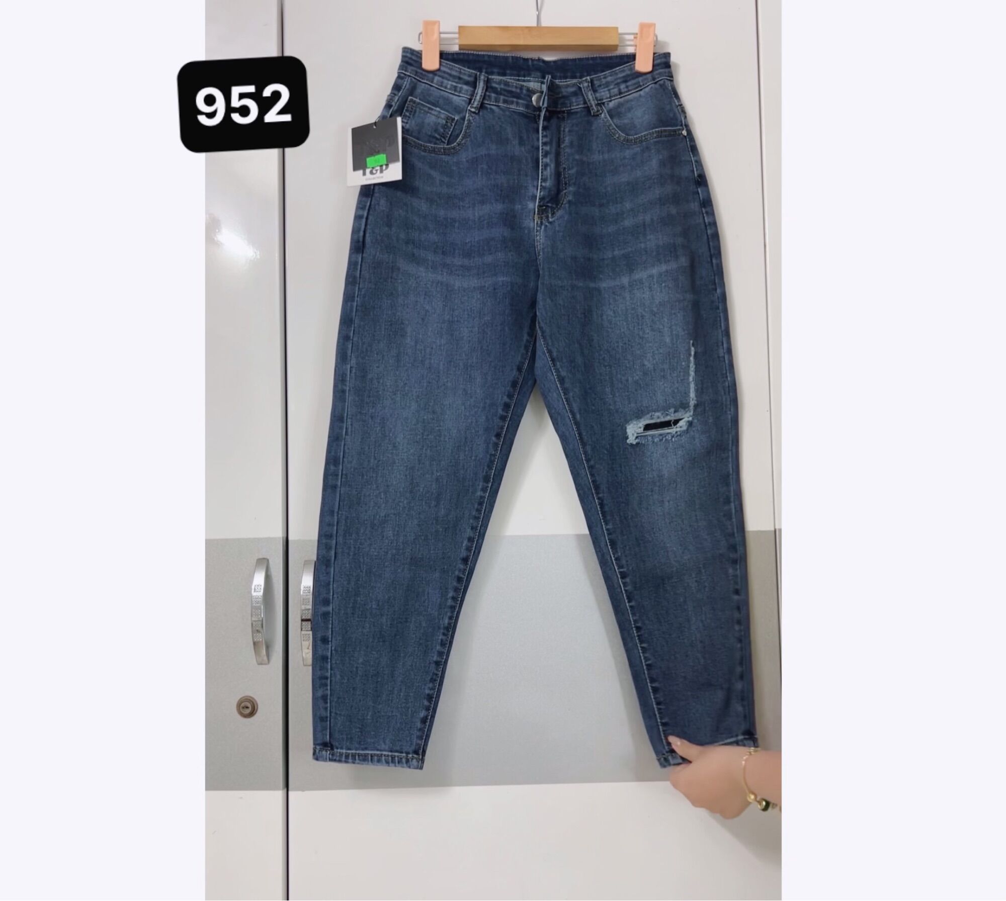 Quần jean baggy bigsize 9 tấc co dãn