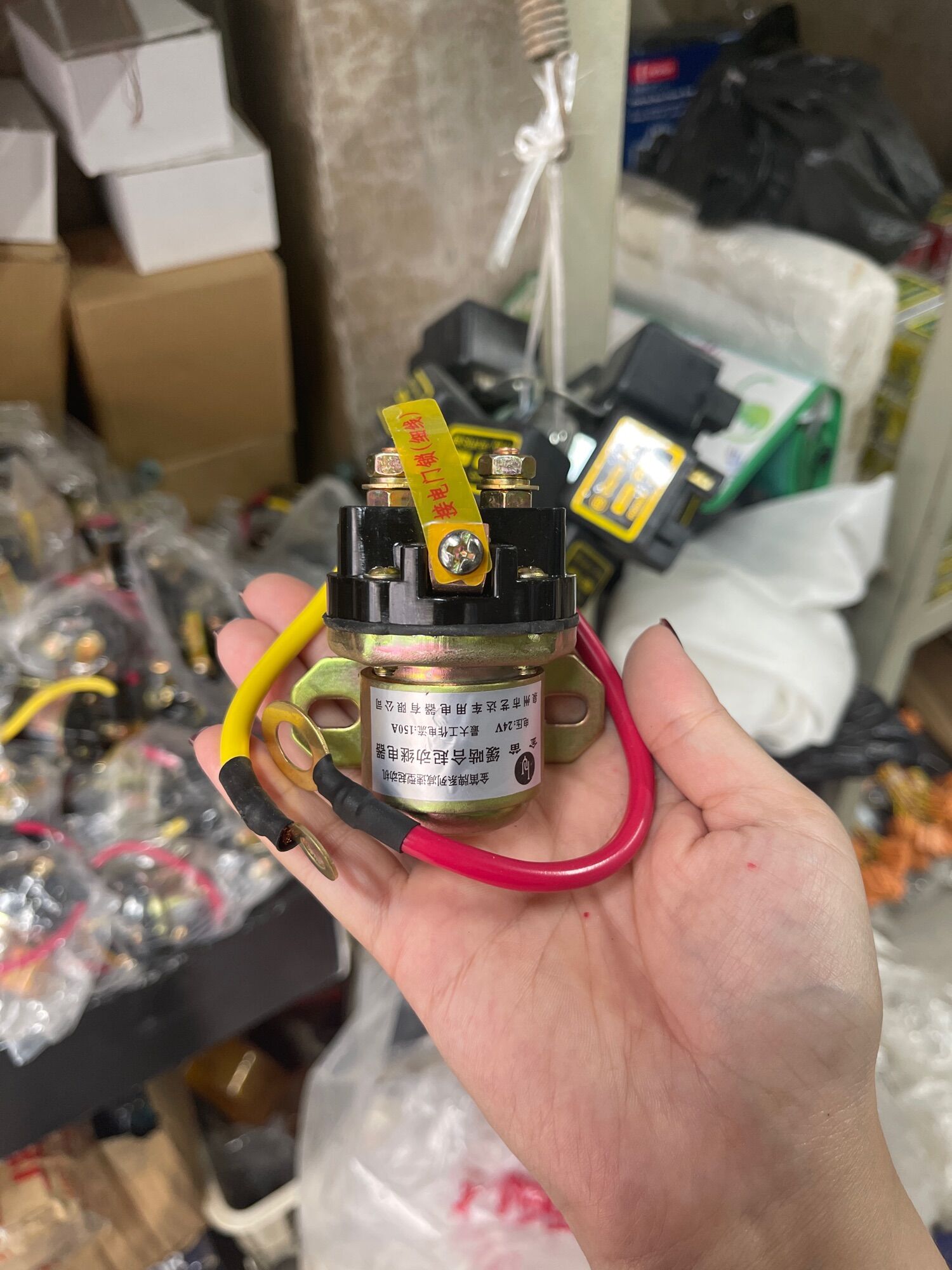 Rơ le phụ đề ô tô 12v 24v