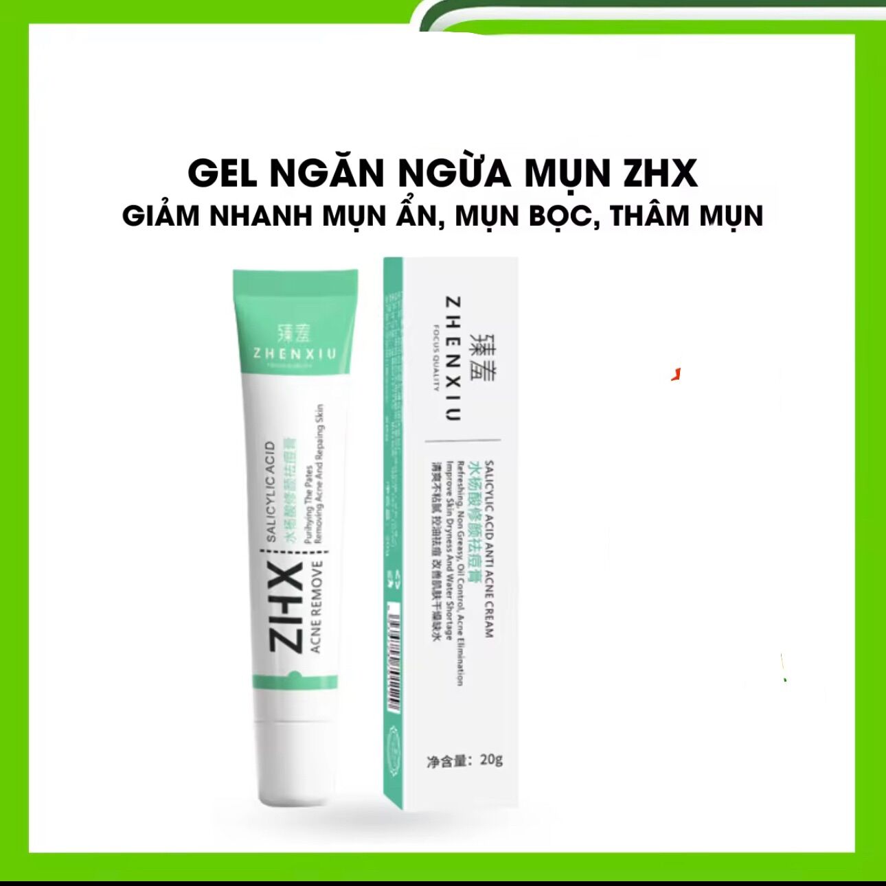 Kem chấm mụn zhx