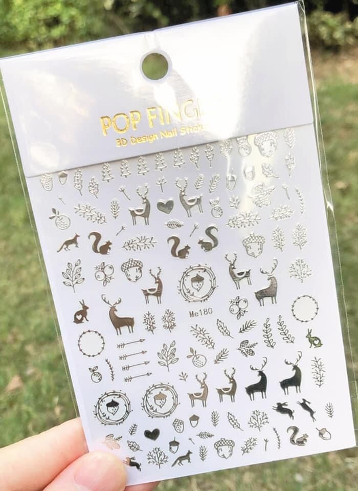 Sticker noel mẫu mới ( giao mẫu ngẫu nhiên hoặc ib gửi mẫu cho shop)