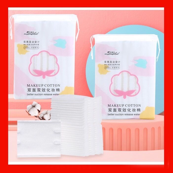 Bông tẩy trang 222 miếng