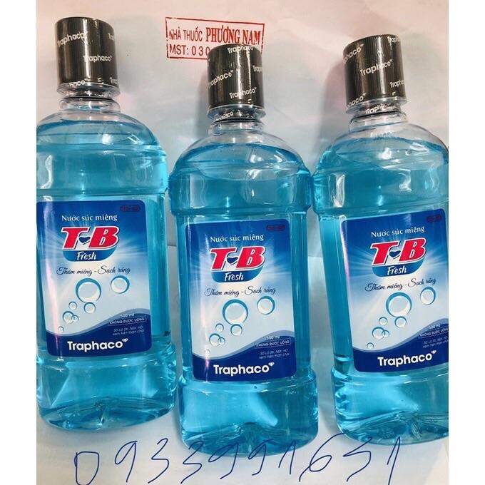 Nước súc miệng T-B traphaco(chai 500ml)