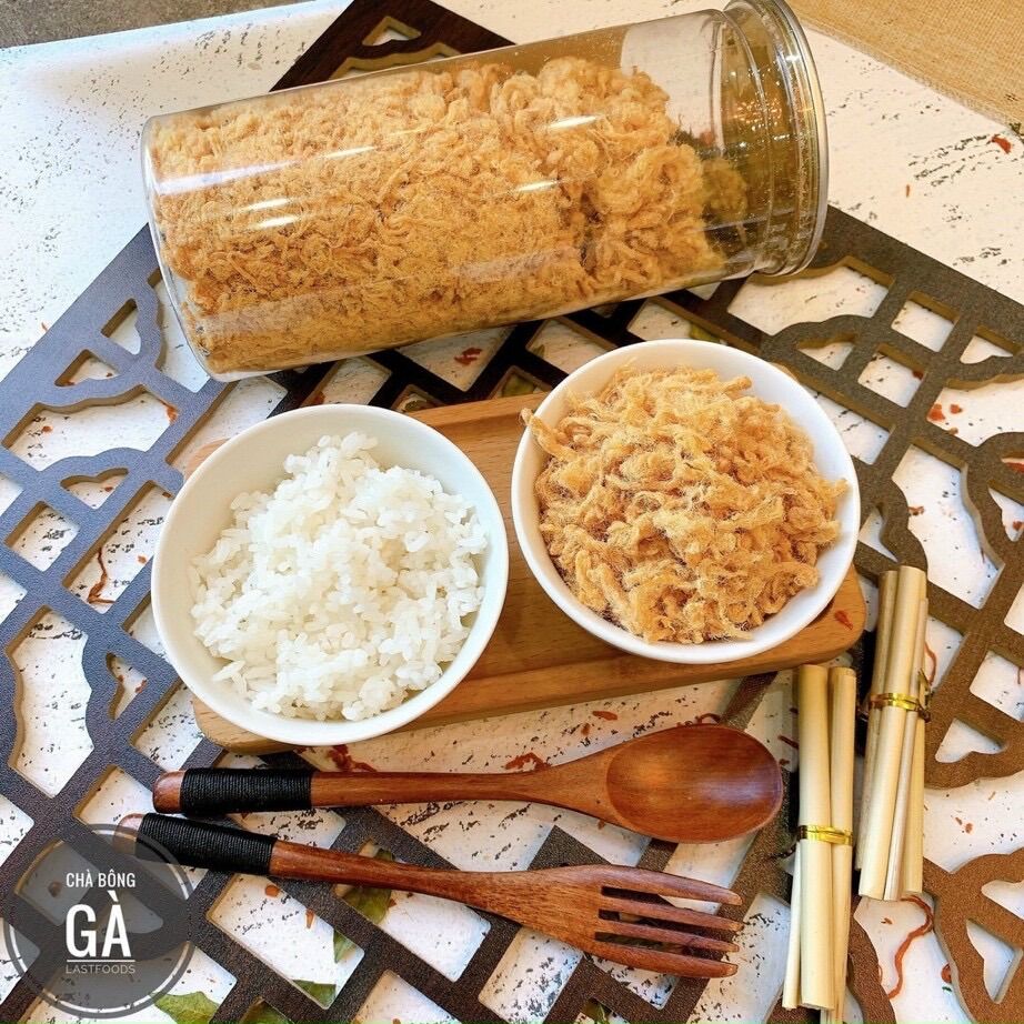 Chà Bông Heo Nguyên Chất Thơm Ngon 500G