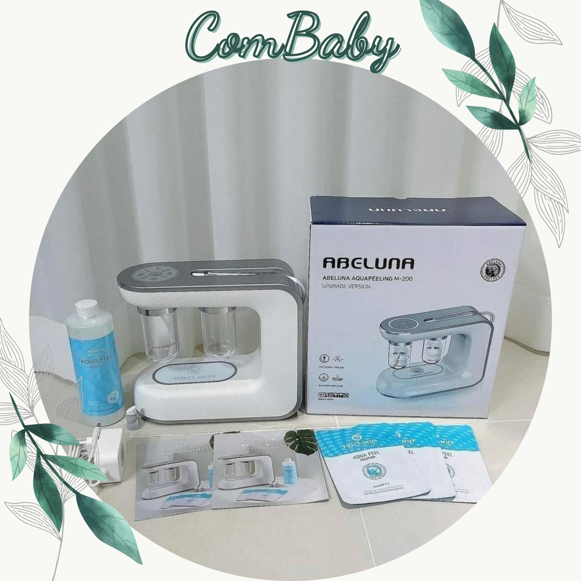 Máy aqua peeling abeluna m200 made in korea làm sạch da