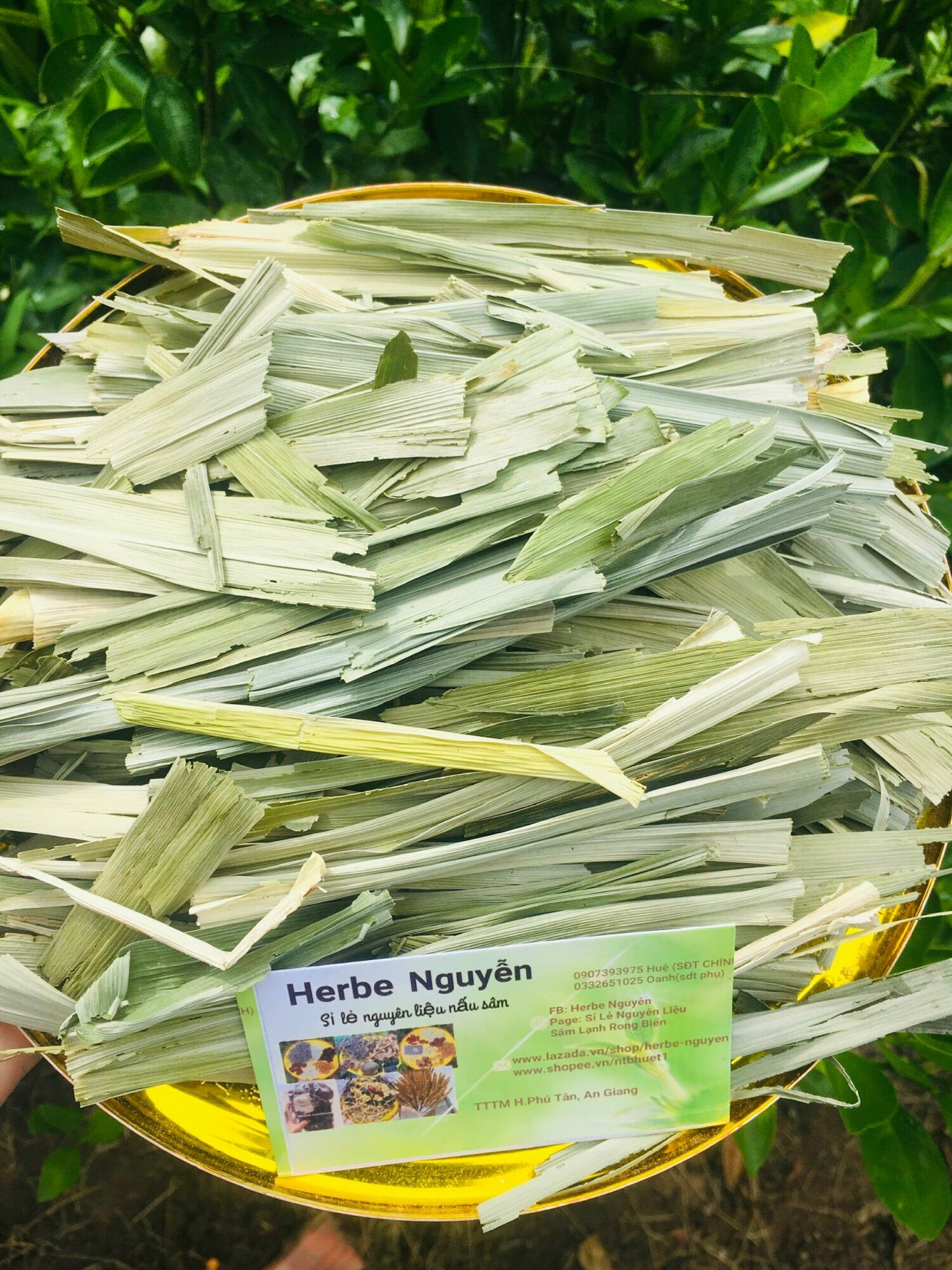 Lá dứa sấy khô 100g