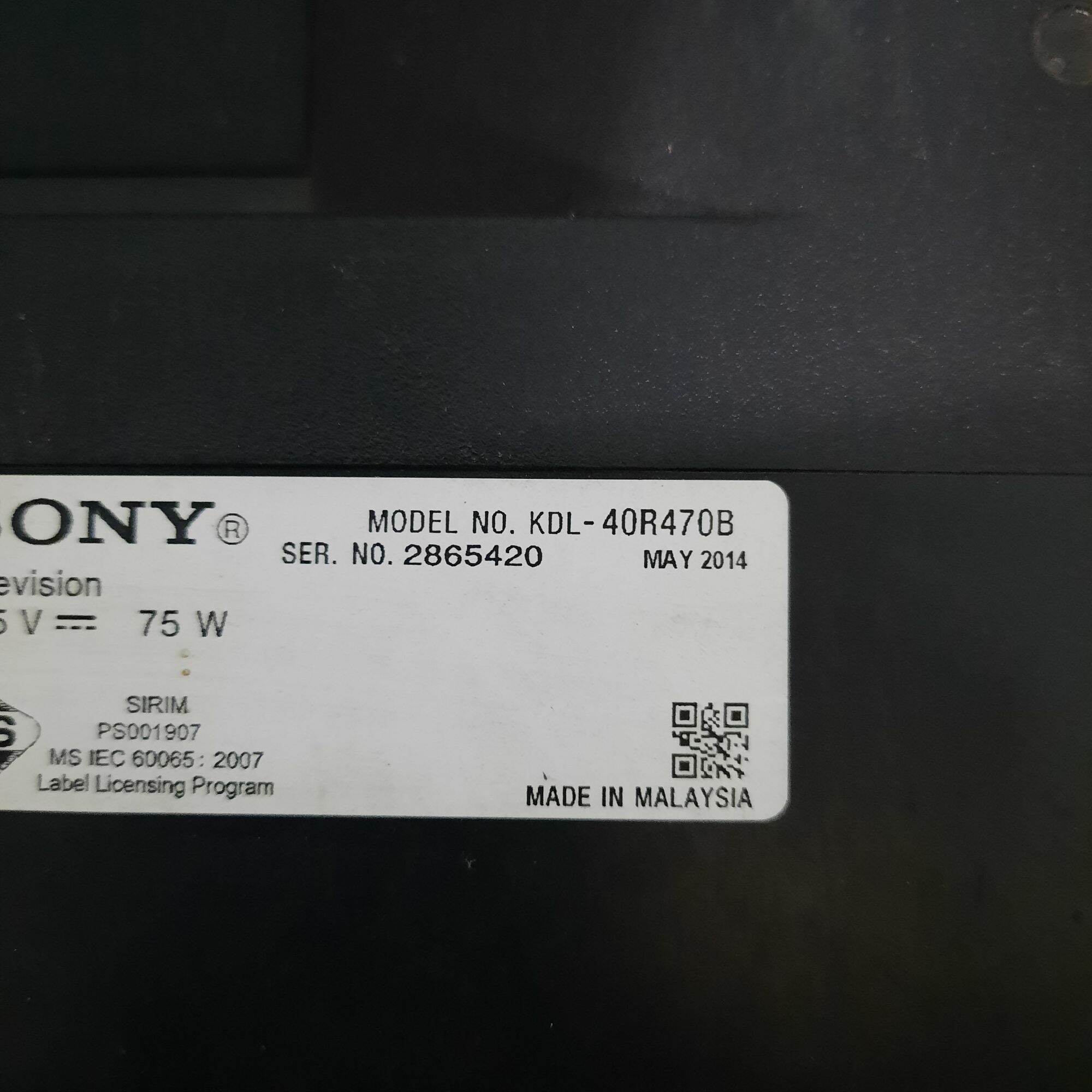 Bo mạch tivi sony 40r470b