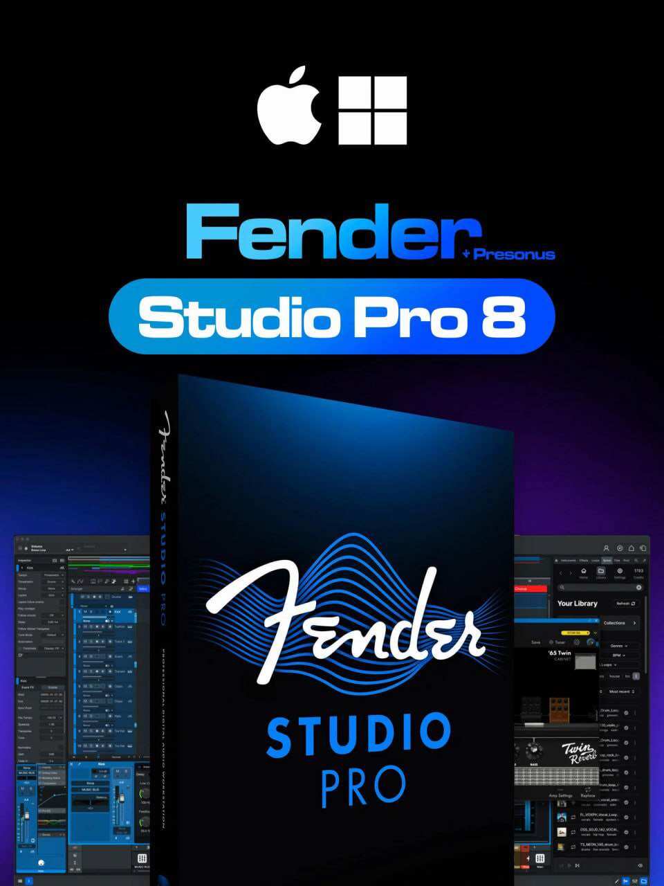 Fender Studio Pro 8 bản quyền