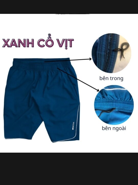 Quần đùi nam quần short nam thể thao chất gió