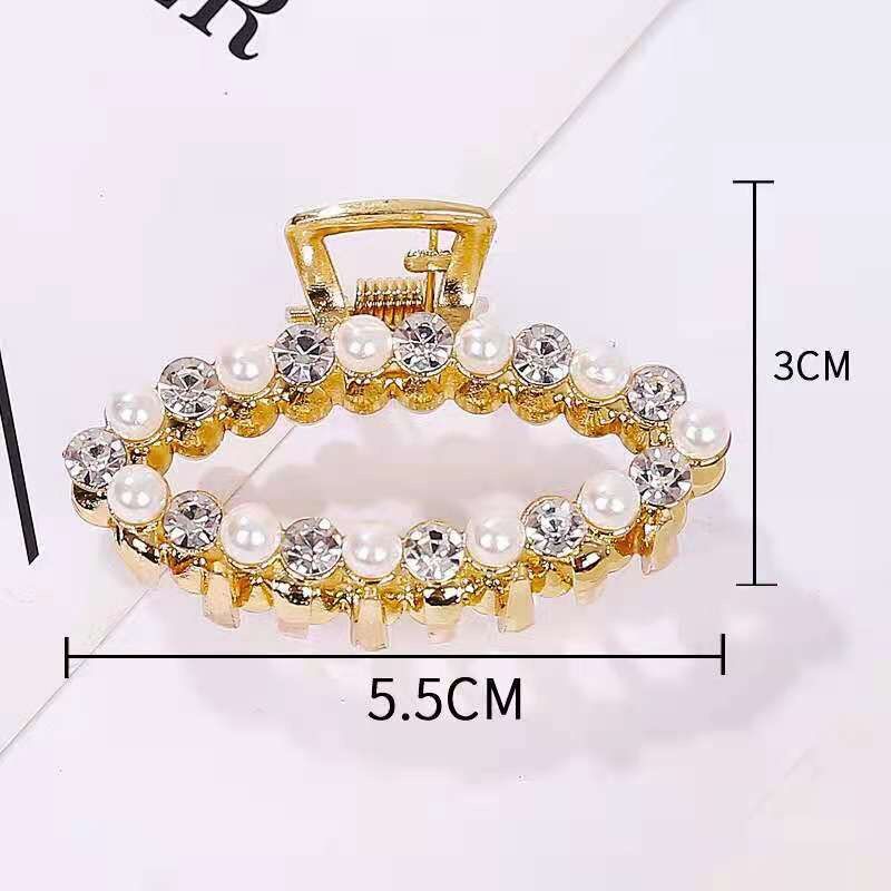 [HCM]Kẹp kim loại đính đá nhỏ