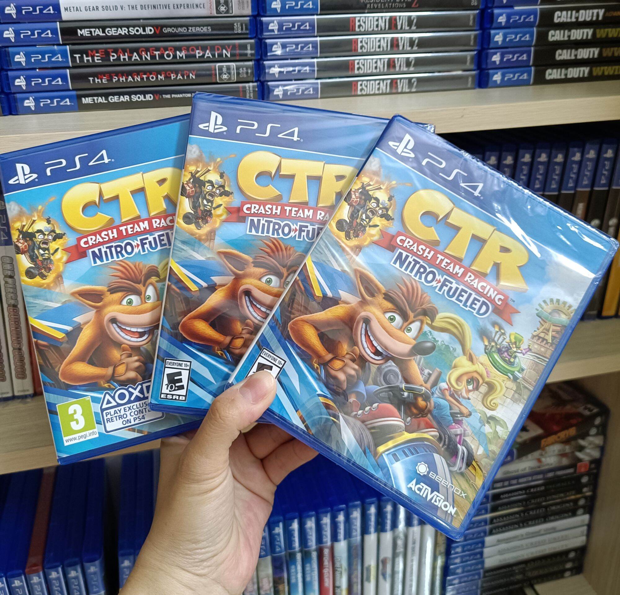 Đĩa Game PS4 | Crash Team Racing CTR (Đua Xe Cáo 1-4 Người)