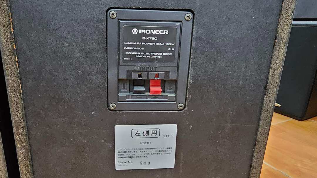 Cặp Loa PIONEER S-X720 PRO