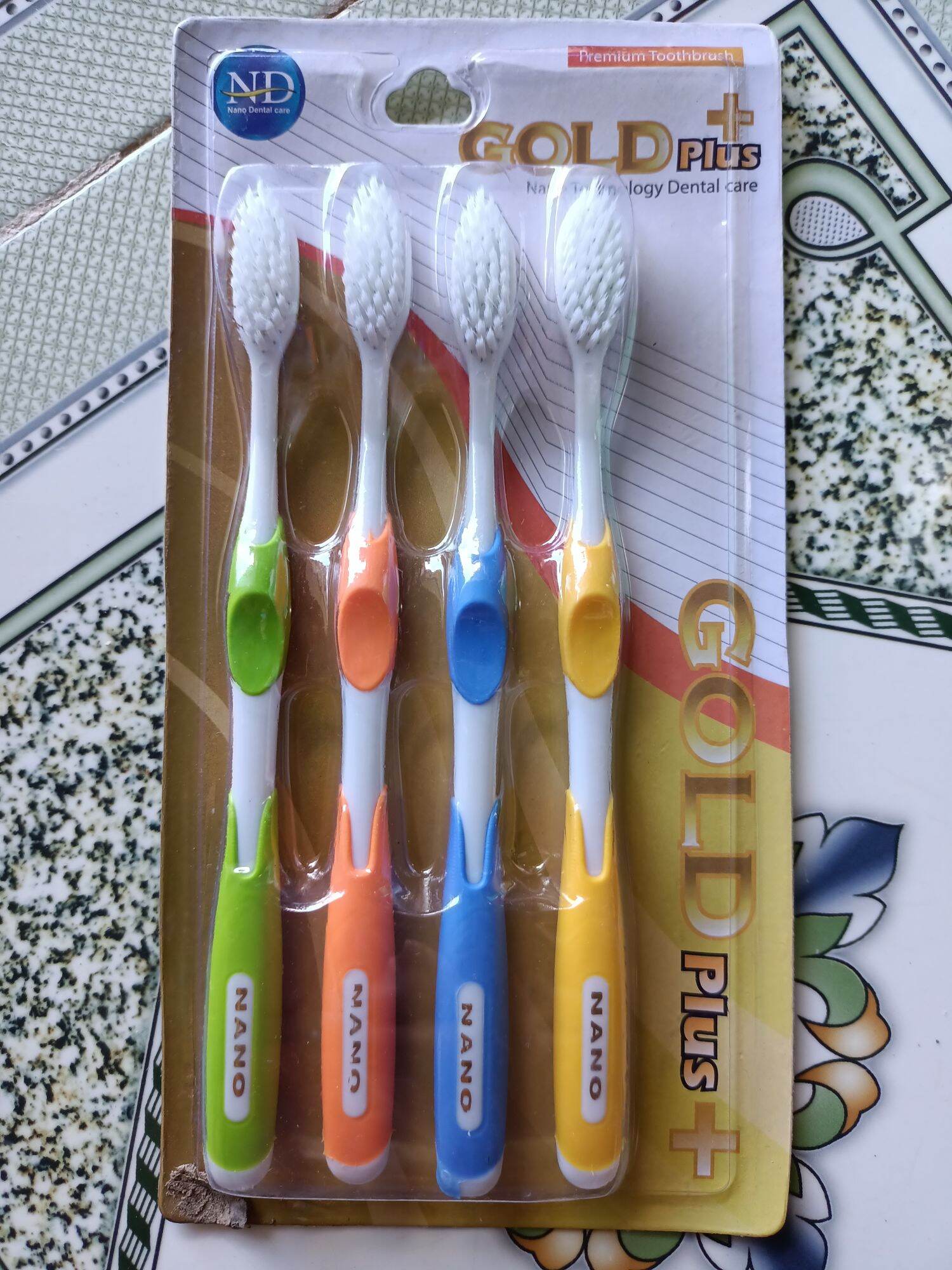 Vỉ 4 bàn chải đánh răng siêu mềm