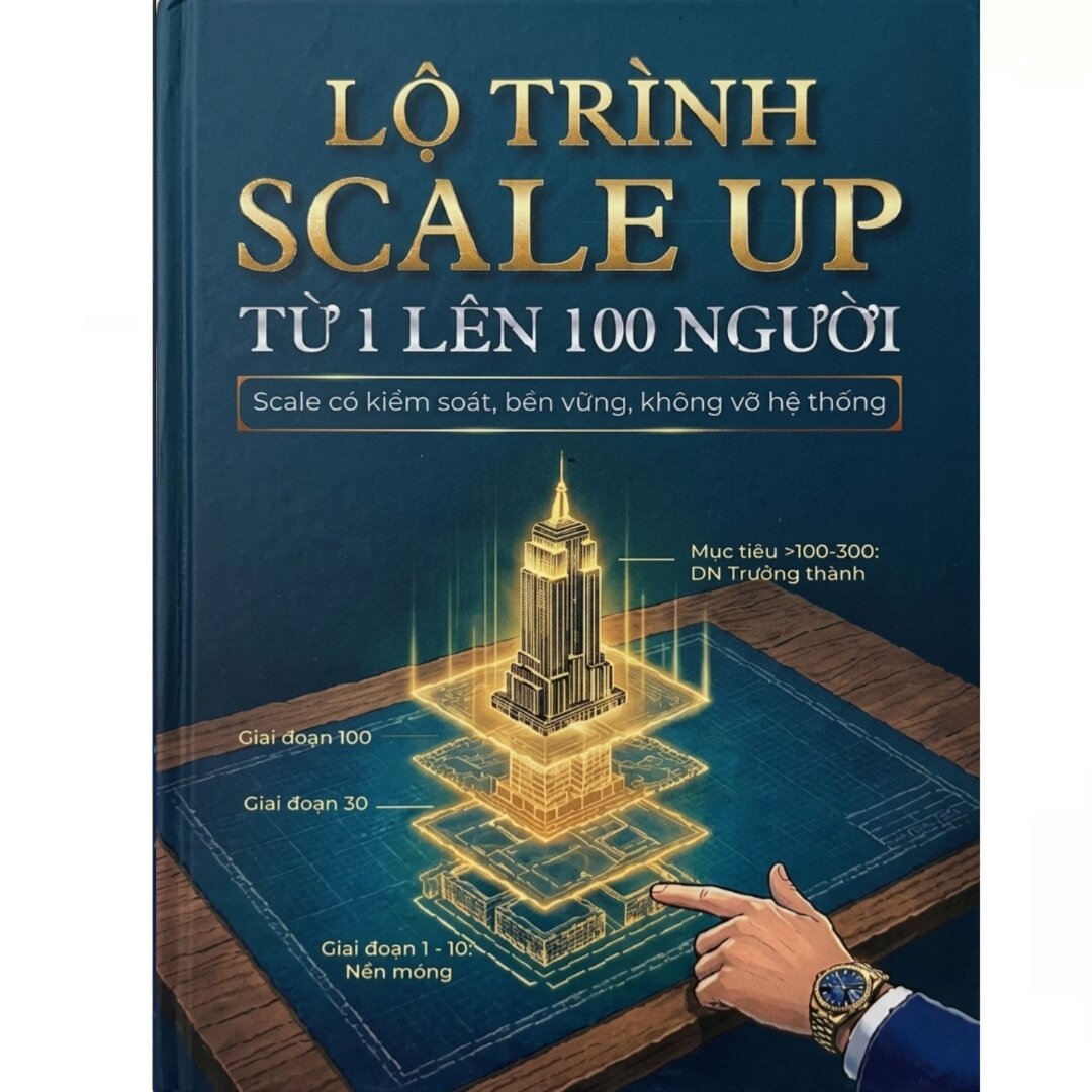 Lộ Trình Scale Up Từ 1 Lên 100 Người Scale Có Kiểm Soát Bền Vững Không Vỡ Hệ Thống