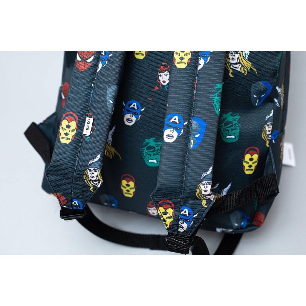 BALO VANS MARVEL BLACK ( Hình thật-chuẩn hãng)