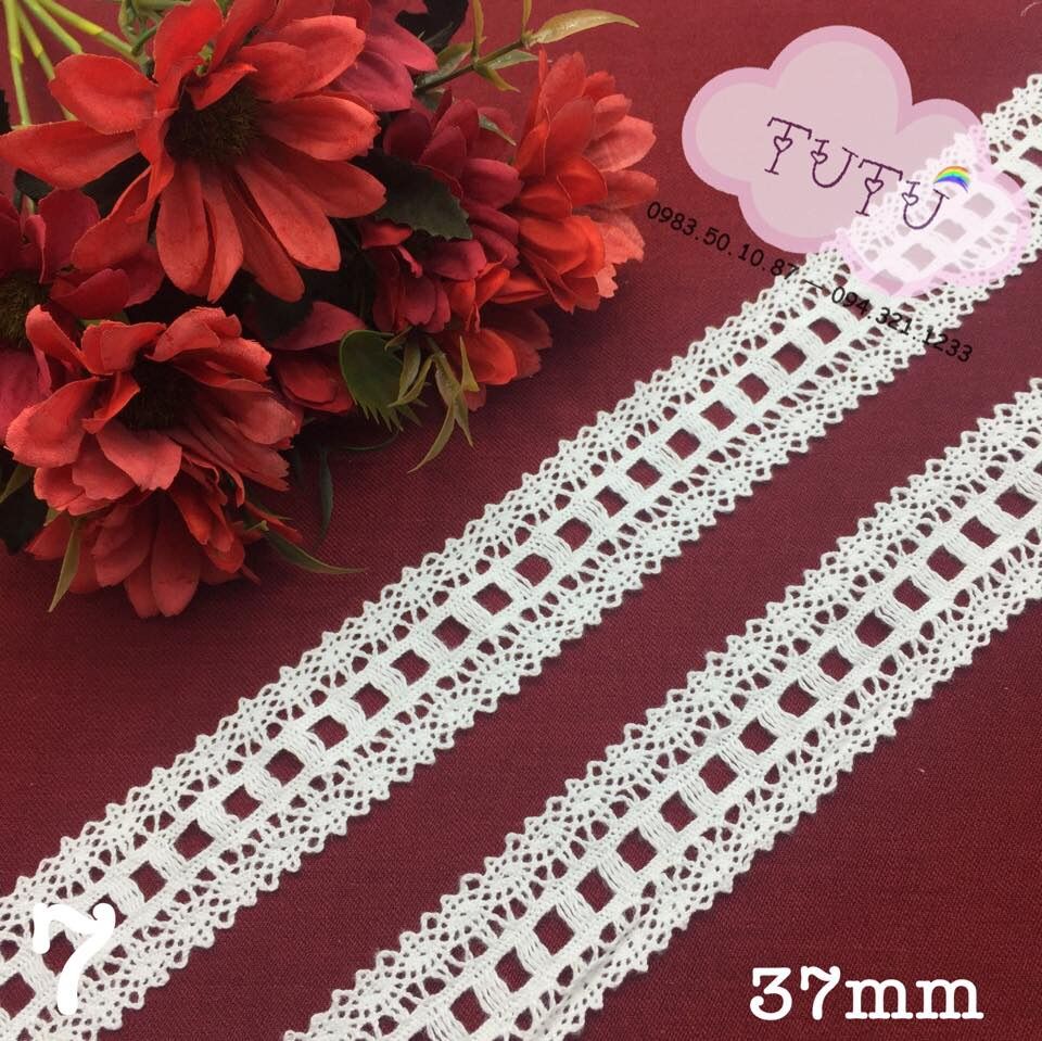 Ren viền cotton 6k/m ( set 5m)