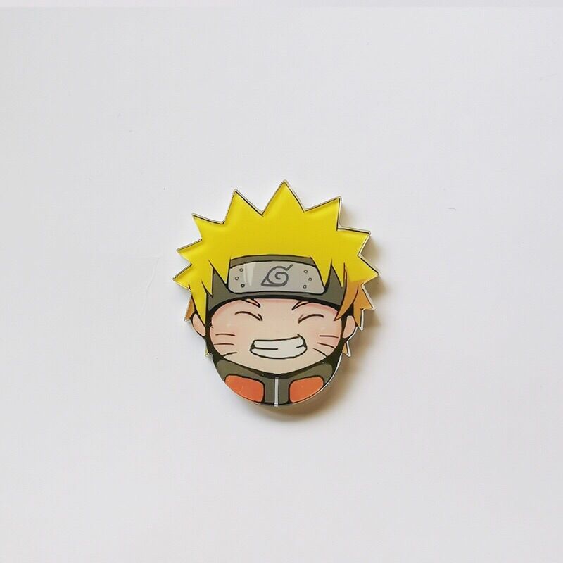 Ghim cài balo, quần áo hình Naruto