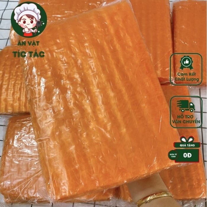 Bánh tráng vuông đỏ chuyên dùng để làm bánh tráng cuộn bơ siêu ngon