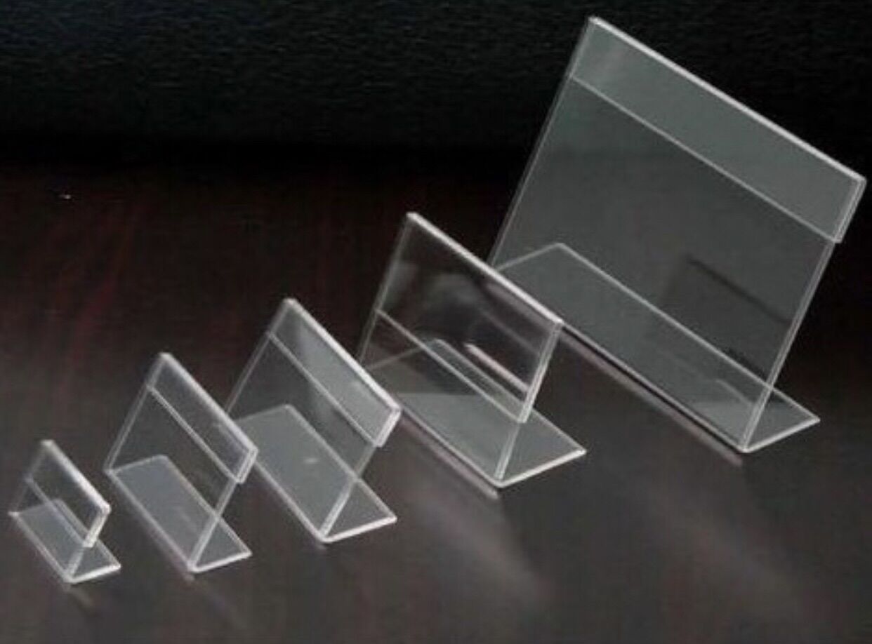 Combo 10 bảng giá menu mica 5*4cm