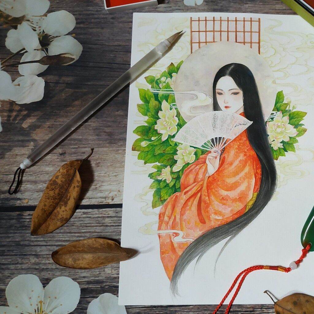 Cọ vẽ Mộc Lan Hoa Lệnh [Bút Ý Hiên] (có sẵn)