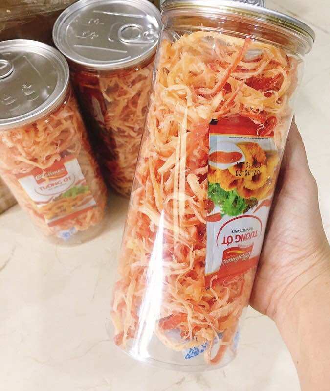 Mực Sợi Hấp Nước Dừa (250gr)