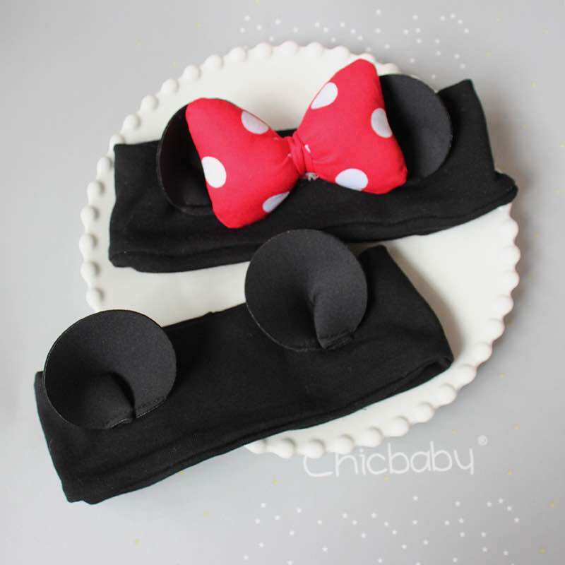 Băng đô nơ Mickey dễ thương cho bé