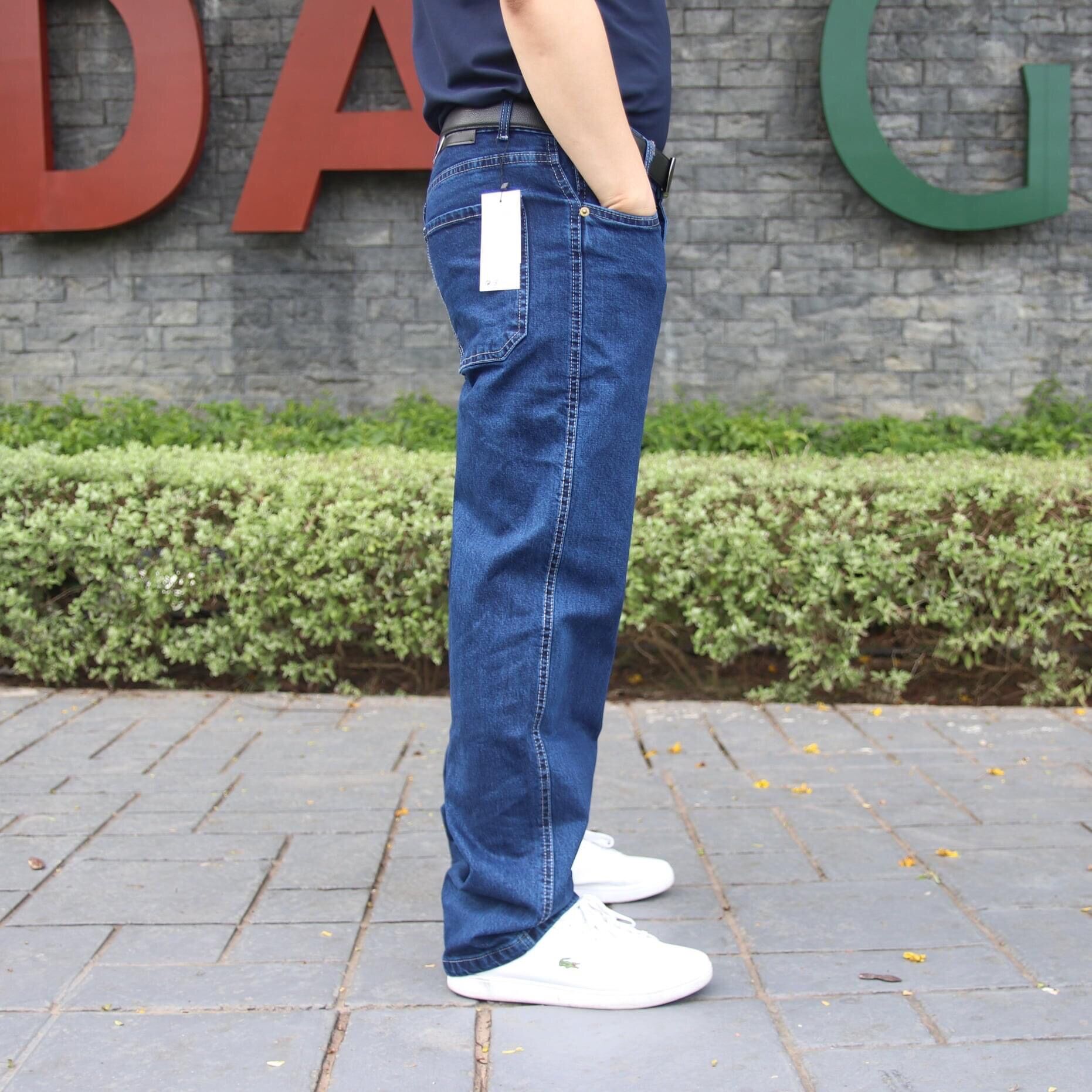 Quầm jean nam ống suông sai 28--36