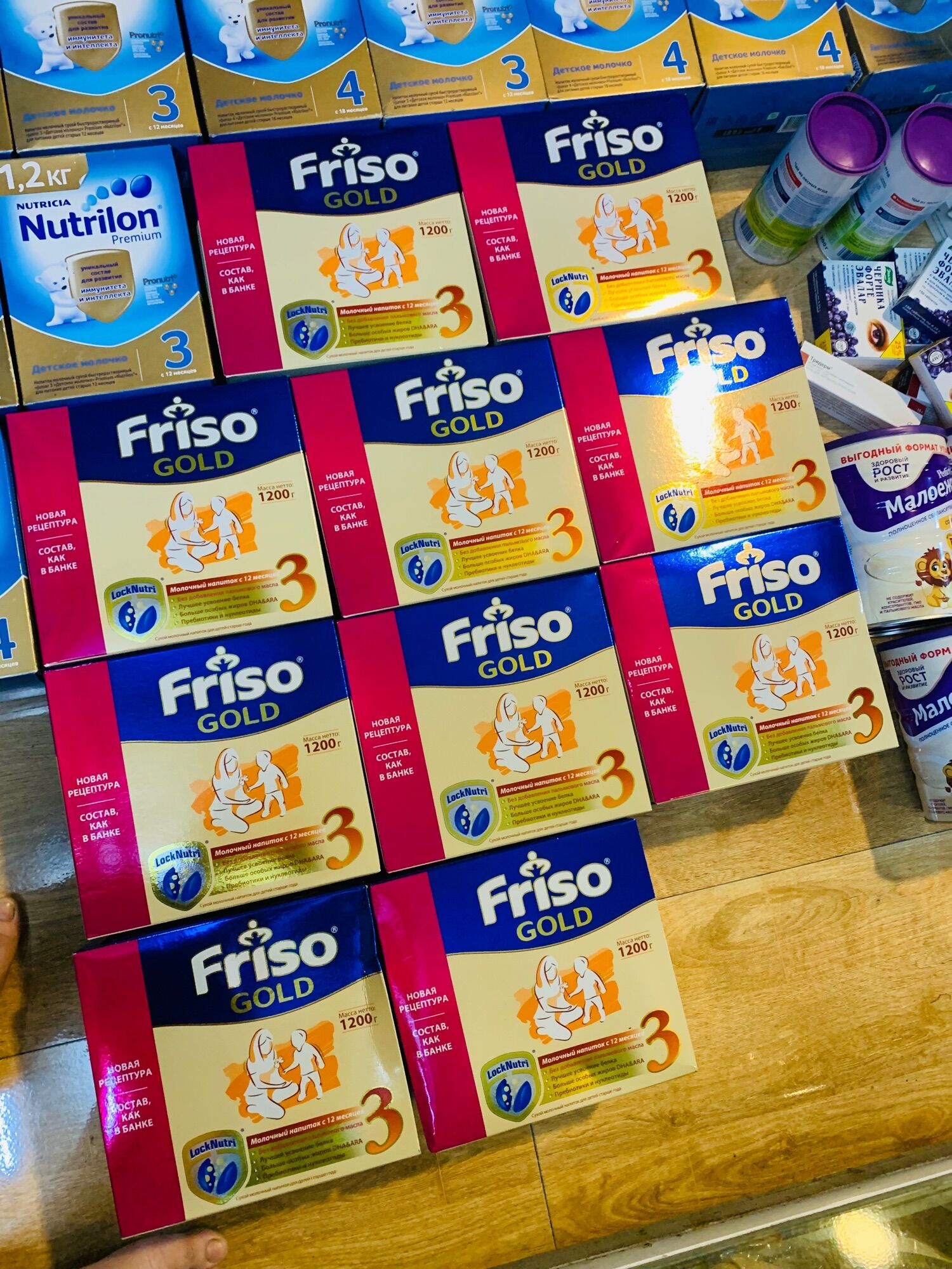 Sữa friso gold số 3 nga loại 1,2kg