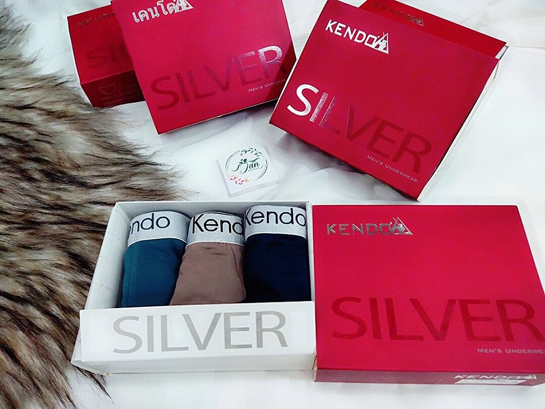 SET 3 CHIẾC/ HỘP QUẦN LÓT KENDO SILVER THÁI LAN