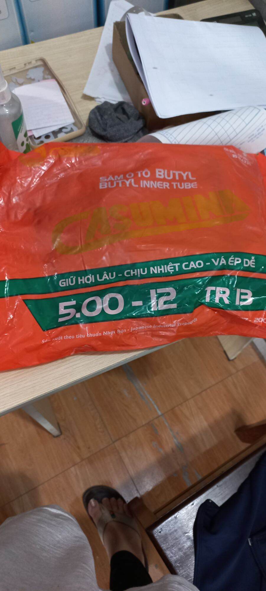 SĂM (RUỘT) CAOSUMINA XE BA GÁC 500-12
