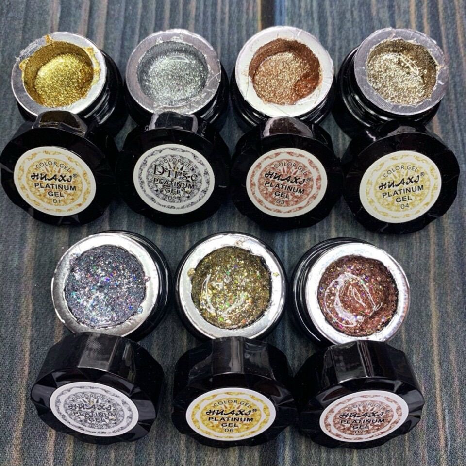 Gel nhũ vẽ viền móng siêu đặc siêu sáng