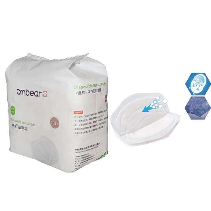 THẤM SỮA CMBEAR 108 MIẾNG CHO MẸ BỈM