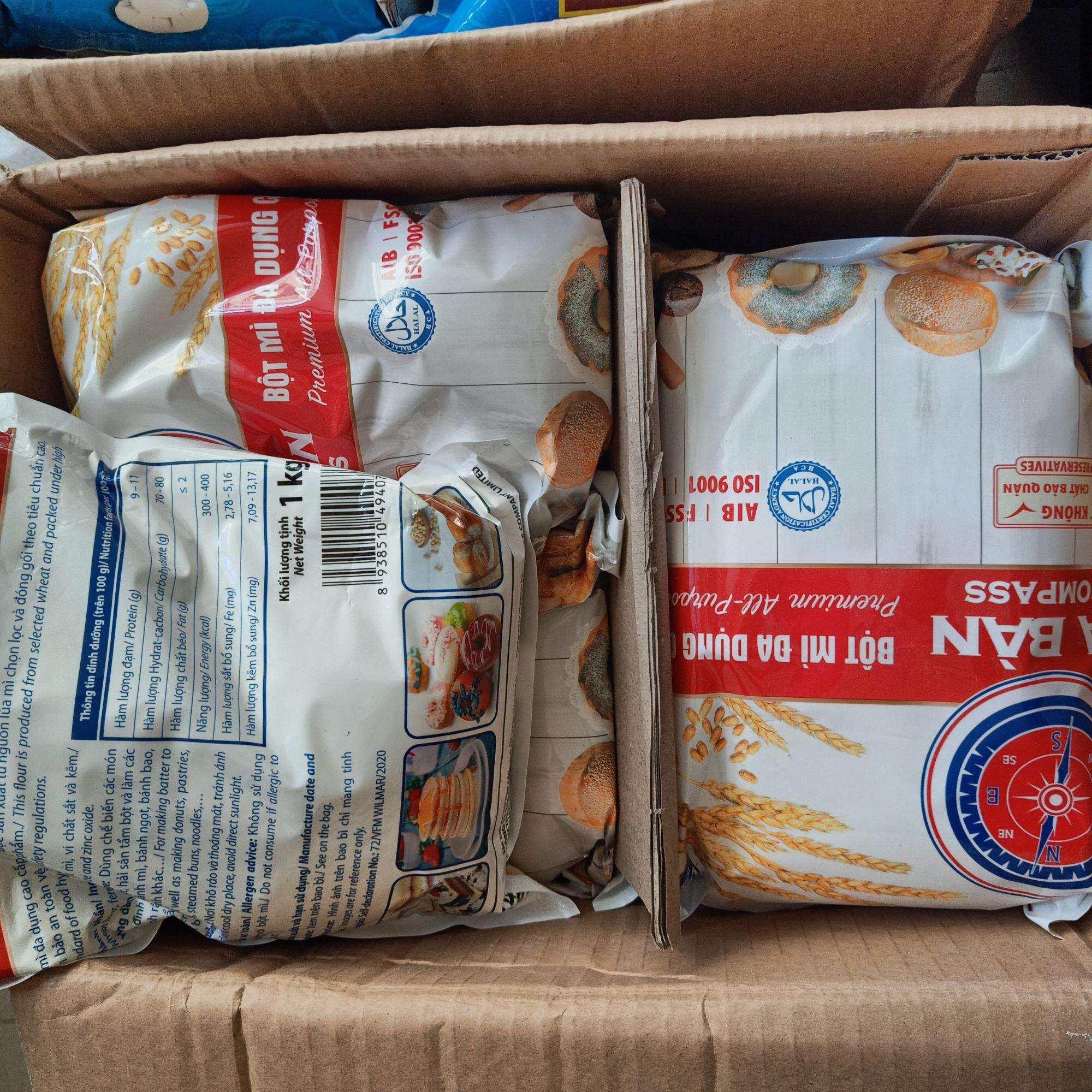 Bột mì đa dụng số 11 Meizan gói 1kg hàng date mới