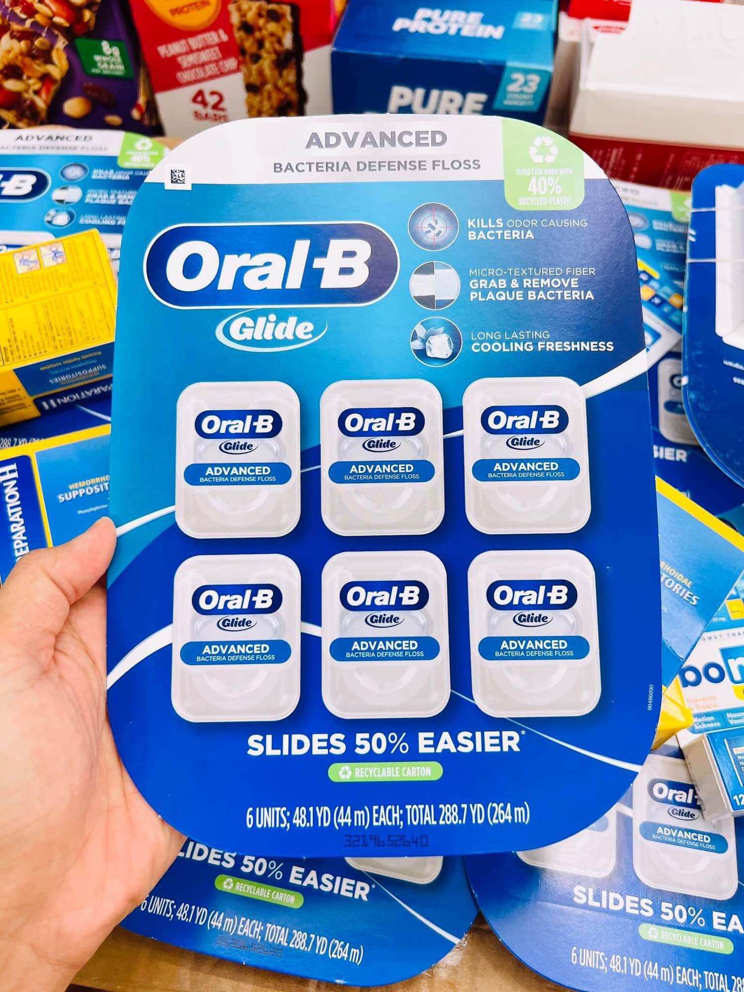 SET CHỈ NHA KHOA ORAL- B GLIDE NHẬP MỸ