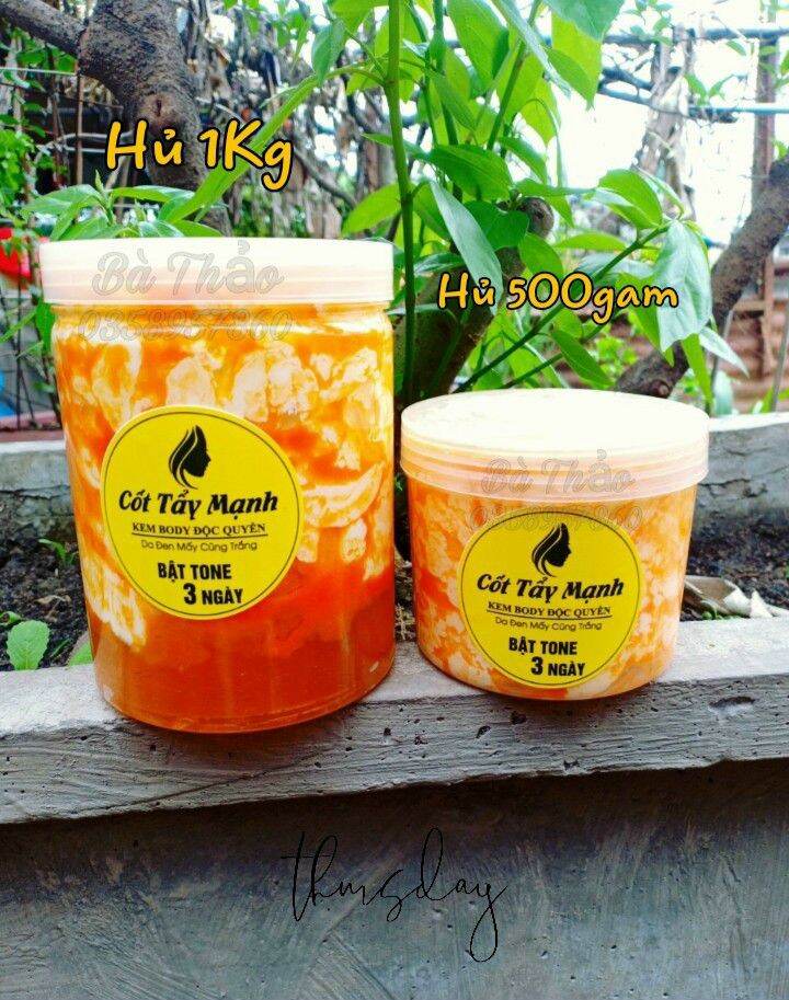 Kem cốt tẩy mạnh hộp 500g