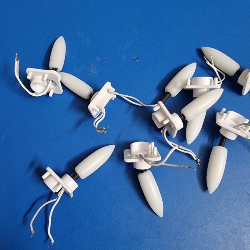đèn led vàng hình ngọn nến (3v-3.5v)