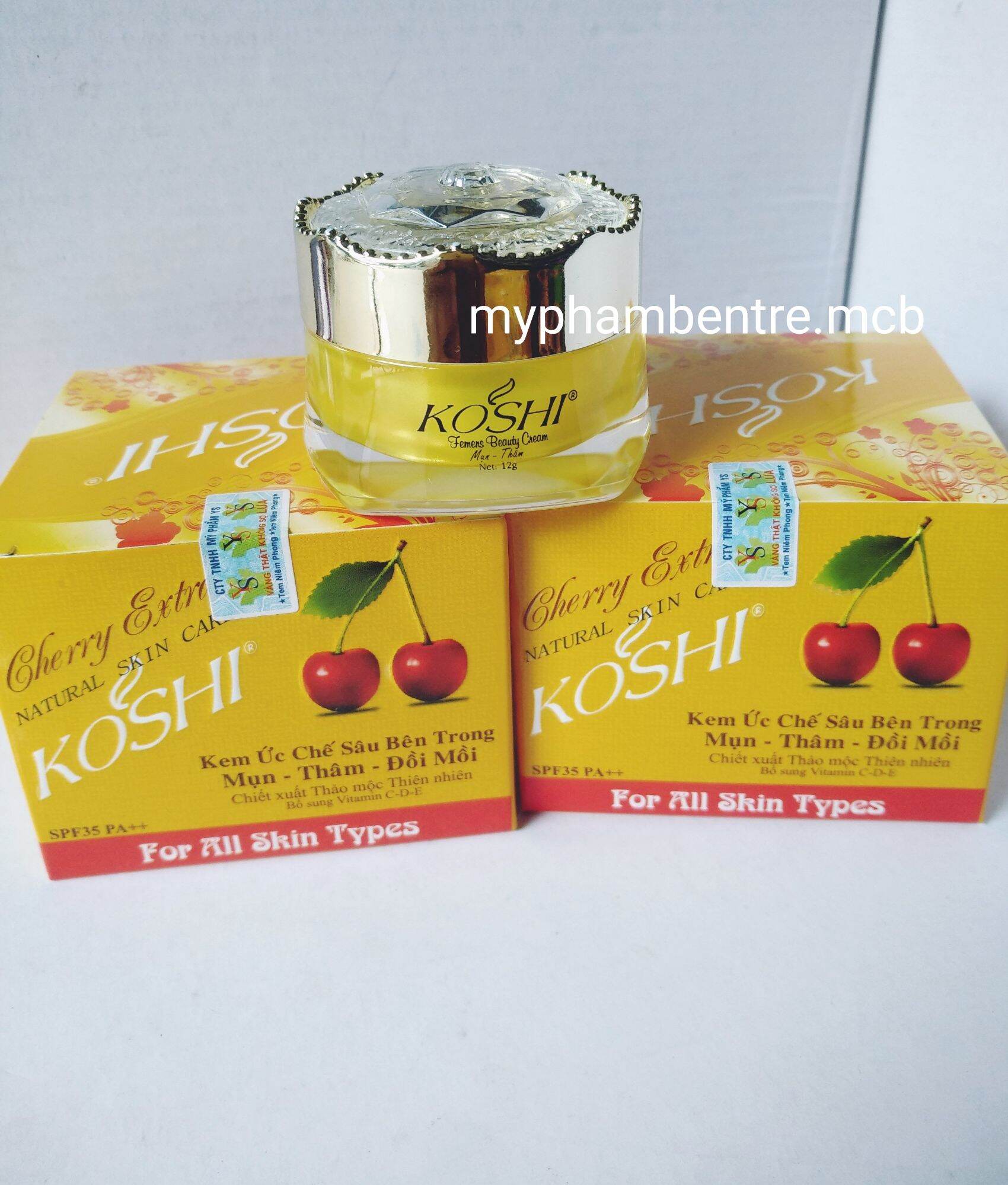 Kem koshi mụn trắng da đồi mồi 12g mẫu mới