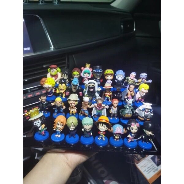 mô hình One Piece - mô hình One Piece chibi đế xanh (Có clip, ảnh thật) Fx Anime
