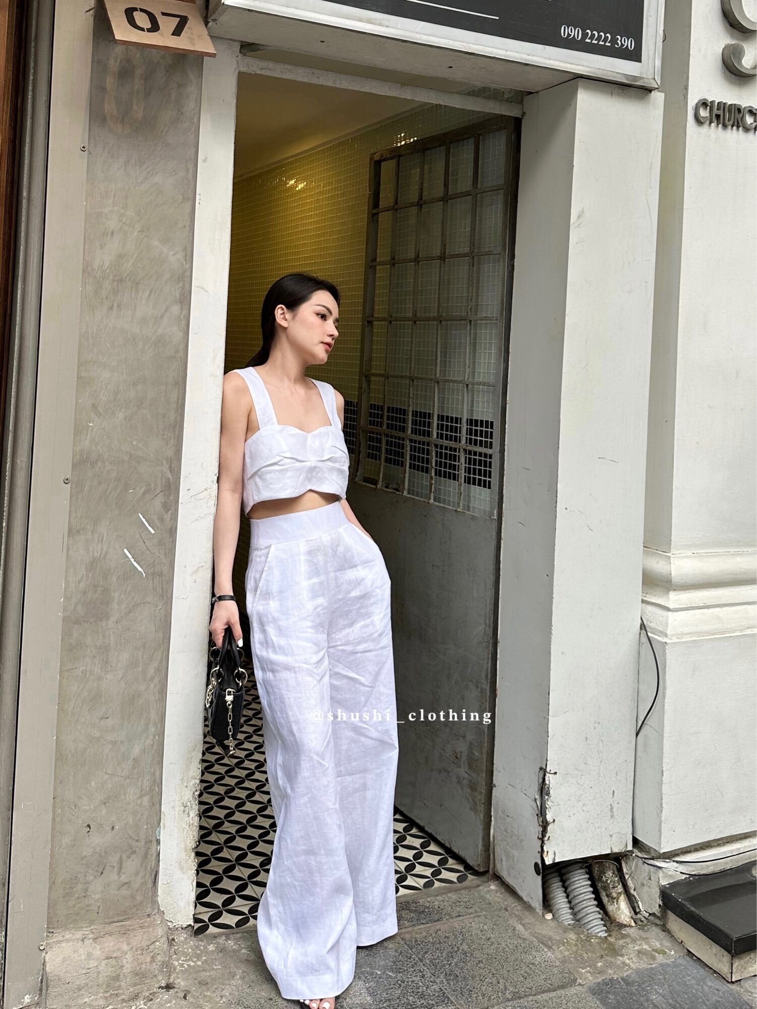 Bonni Top - Áo 2 Dây Linen Tưng ( ảnh chính chủ )