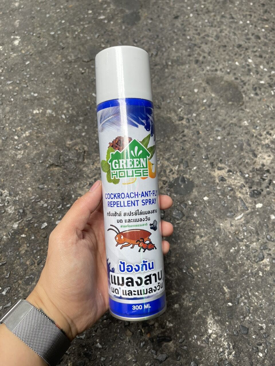 01 Chai Xịt Đuổi Chuột - Thằn Lằn - Gián Kiến GREEN House Thái Lan