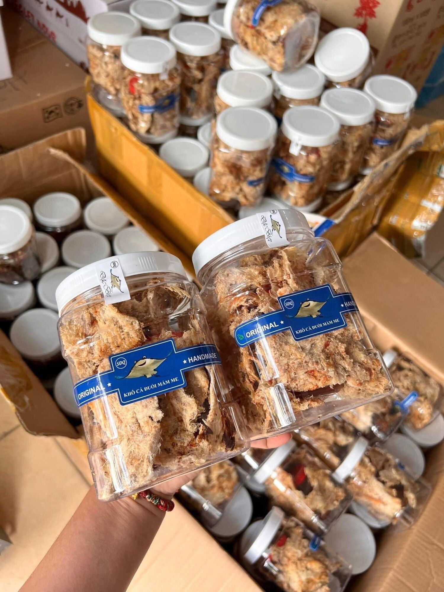 350gr khô cá đuối mắm me
