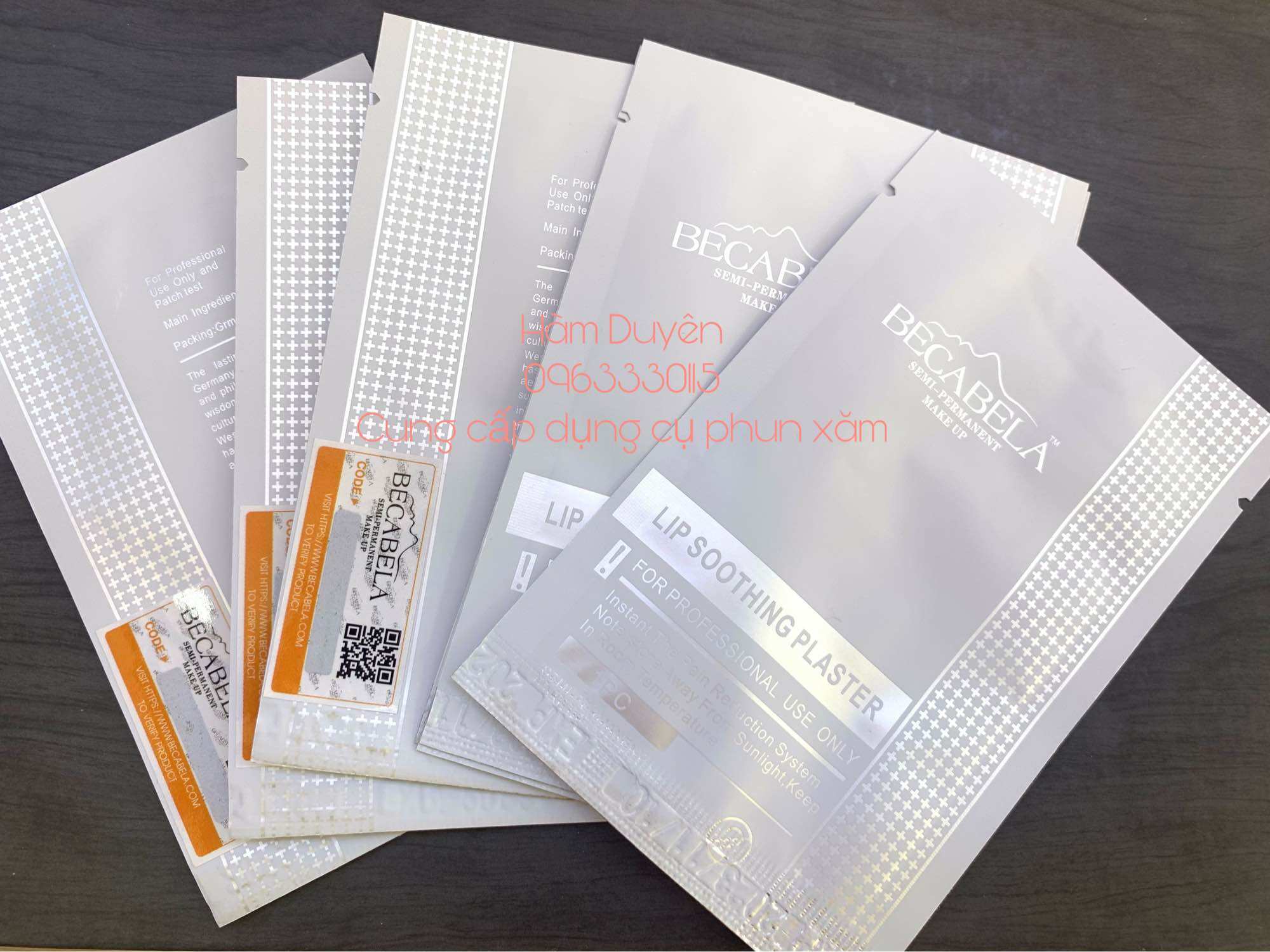 Tê đức becabela, tê dán môi đức, tê đức