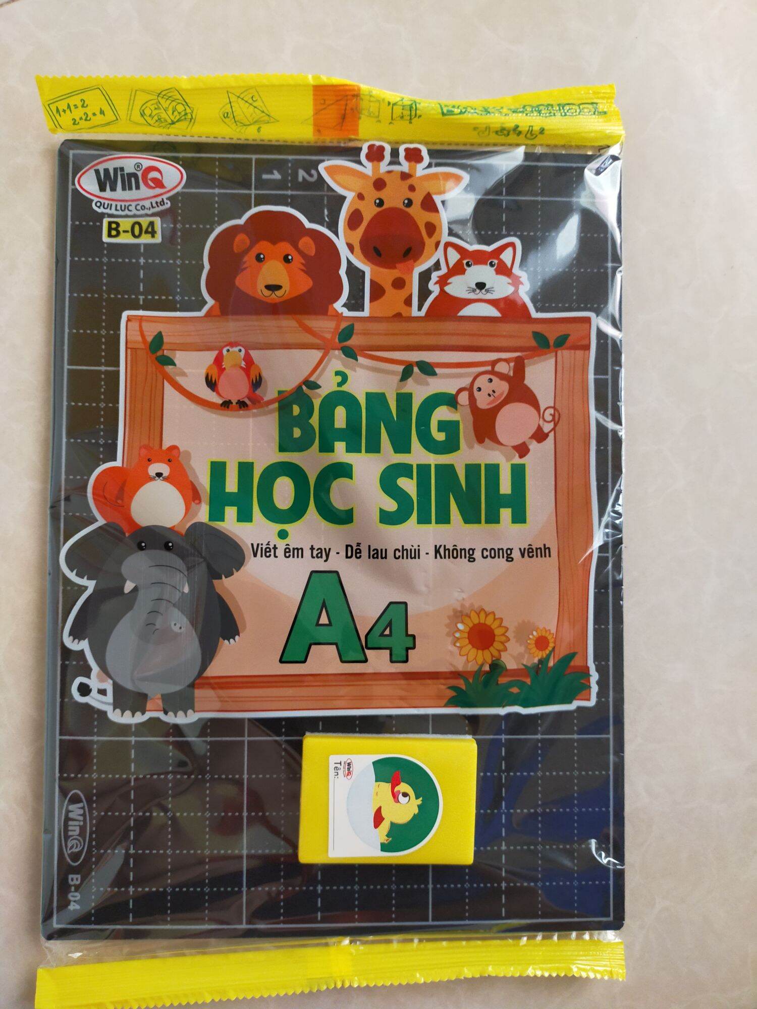 Bảng   Học   Sinh   Viết    Phấn   A4