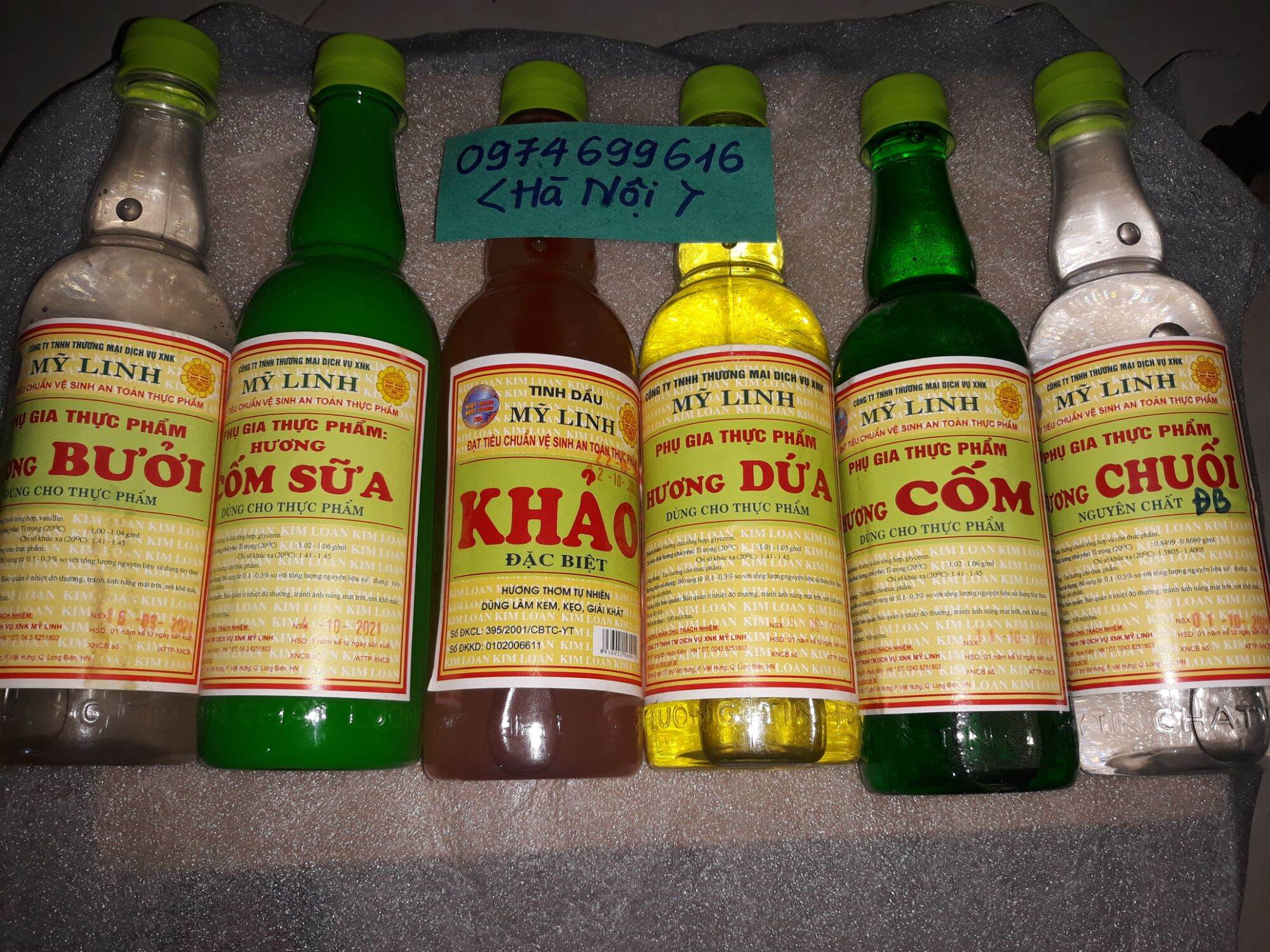 Hương khoai môn chai 500ml